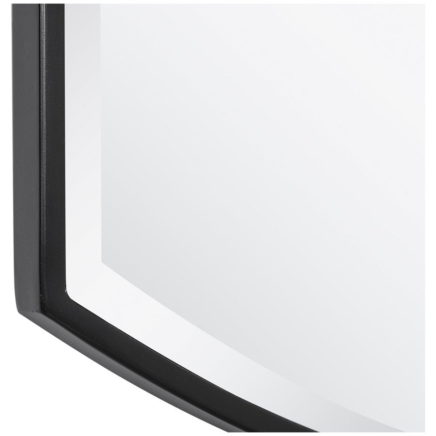 Uttermost Shield Shaped Iron Mirror