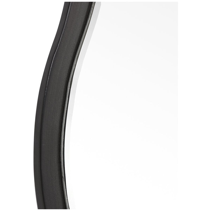 Uttermost Aneta Black Round Mirror