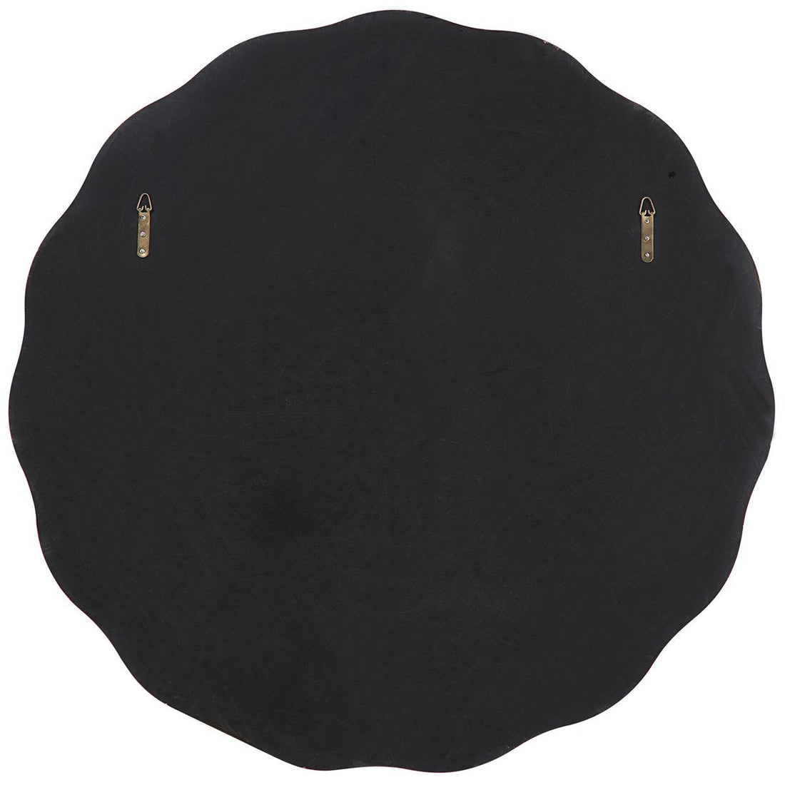 Uttermost Aneta Black Round Mirror