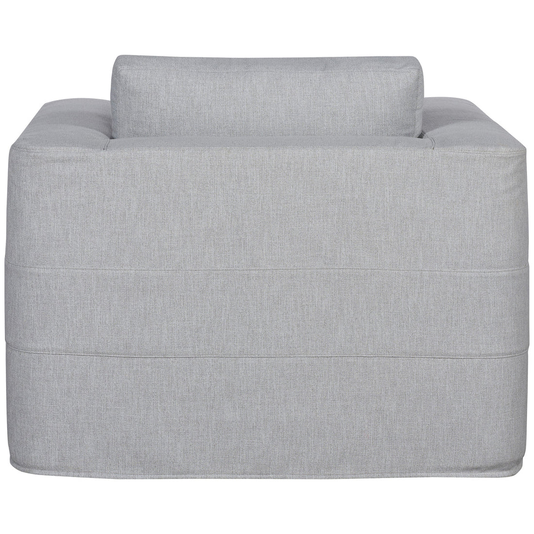 Vanguard Furniture Leone Slipcovered Muslin Swivel Chair