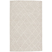 Jaipur Plateau Moab Geometric Trellis Light Gray Ivory PLT01 Rug
