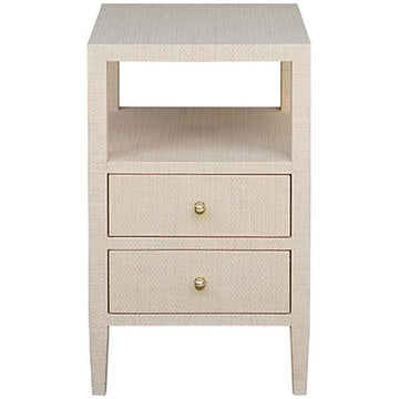 Worlds Away 2-Drawer Side Table