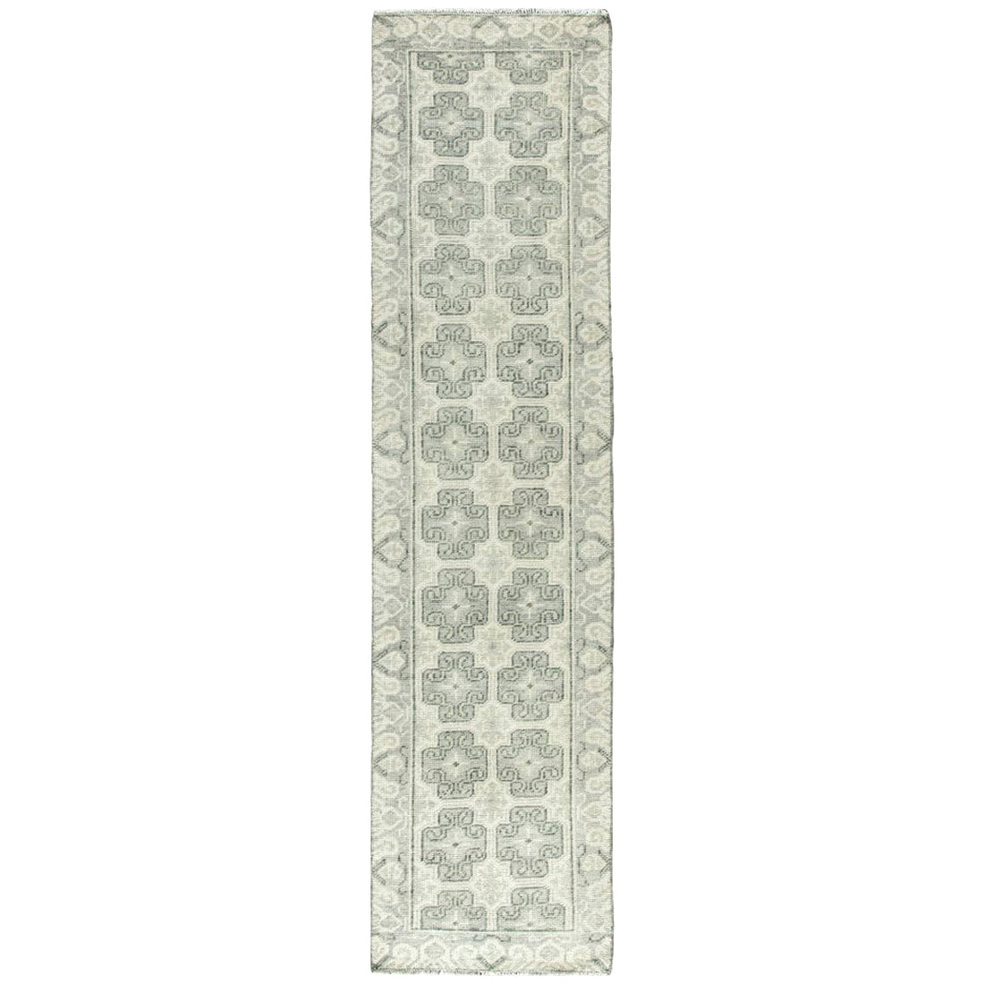 Jaipur Salinas Stage Bordered Ivory Green SLN08 Rug