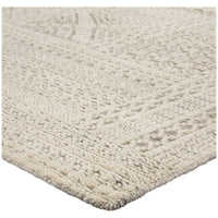 Jaipur Reign Jadene Geometric White Light Gray REI07 Rug