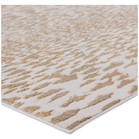 Jaipur Malilla by Nikki Chu Kimball Animal Ivory Gold MLI07 Rug