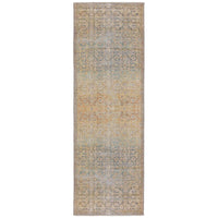 Jaipur Boheme Atkins Trellis Floral Gold Green BOH13 Rug
