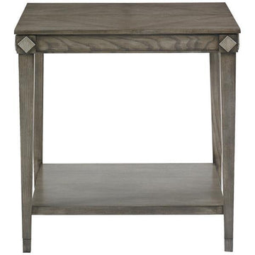 CTH Sherrill Occasional Naples Diamond Square Lamp Table