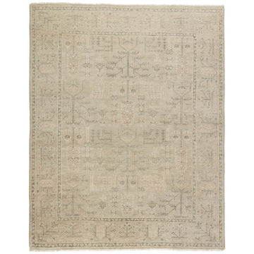 Jaipur Salinas Ginerva Oriental Floral Cream Green SLN16 Rug