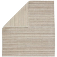 Jaipur Second Sunset Gradient Solid Stripes Gray Light Taupe SST04 Rug