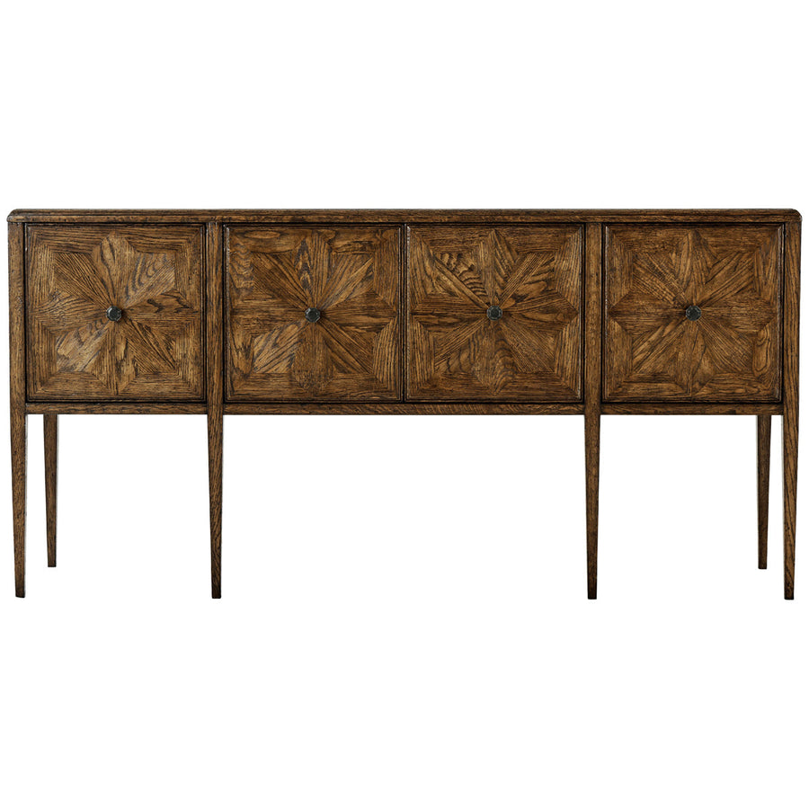Theodore Alexander Nova Four-Door Rectangular Credenza