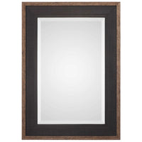 Uttermost Staveley Rustic Black Mirror