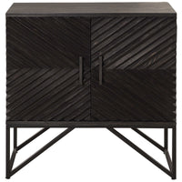 Uttermost Zadie Ebony Accent Cabinet