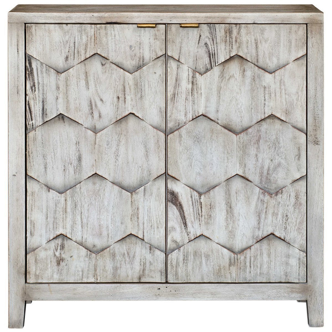 Uttermost Catori Smoked Ivory Console Cabinet