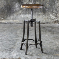 Uttermost Westlyn Industrial Bar Stool