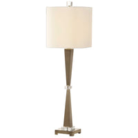 Uttermost Niccolai Antiqued Nickel Lamp