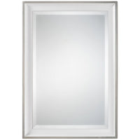Uttermost Lahvahn White Silver Mirror