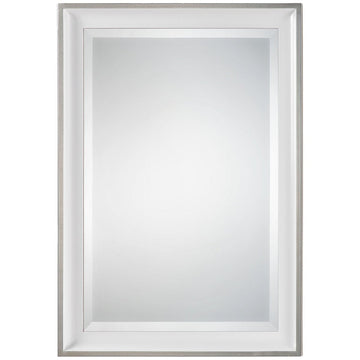 Uttermost Lahvahn White Silver Mirror