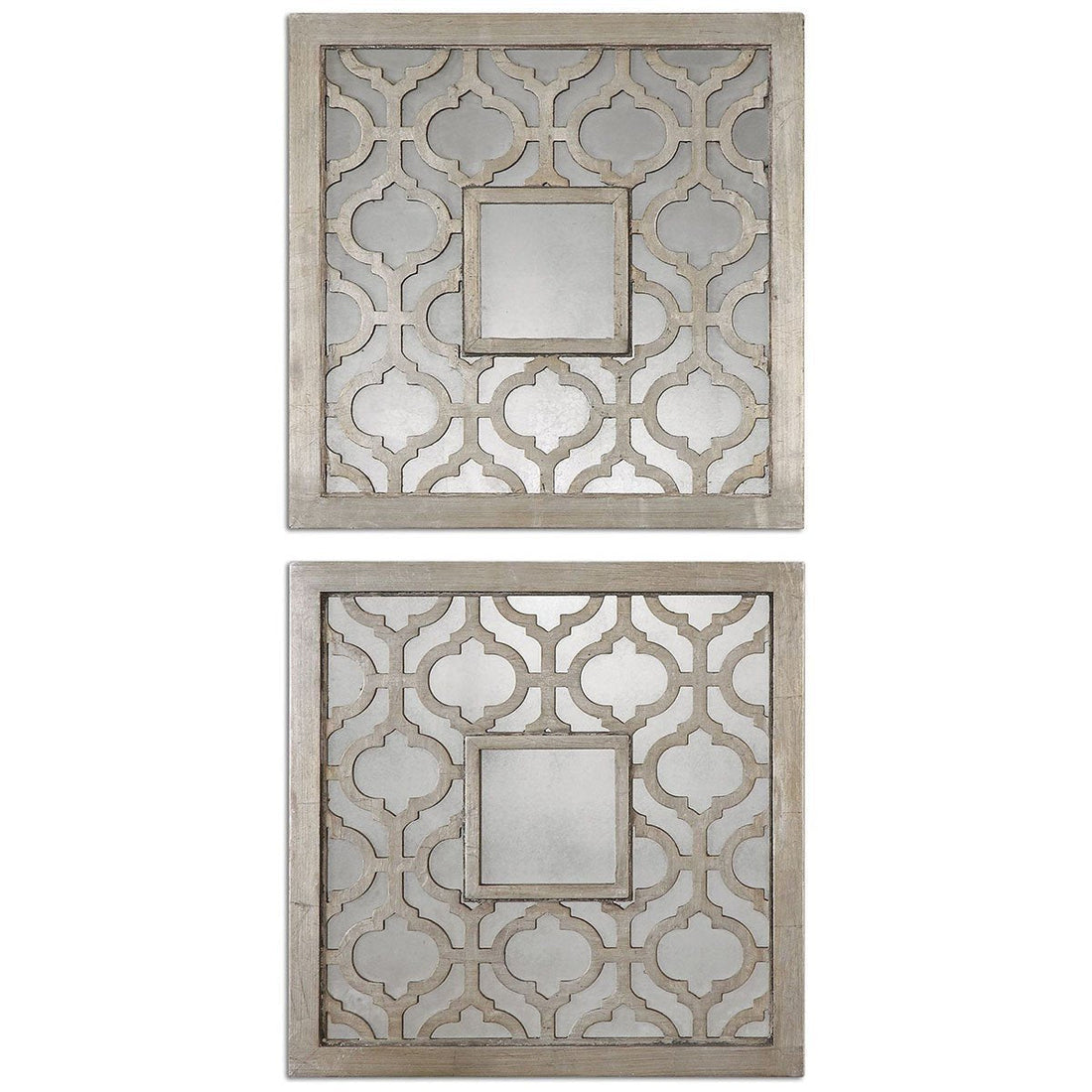 Uttermost Sorbolo Squares Decorative Mirror, Set of 2
