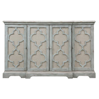 Uttermost Sophie 4-Door Grey Cabinet