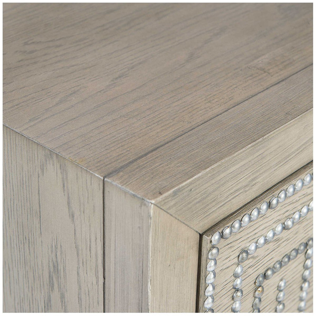 Uttermost Devya Gray Oak Accent Chest
