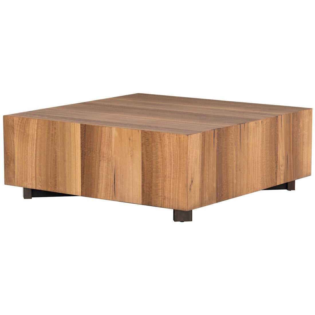 Four Hands Hudson Square Coffee Table - Natural Yukas Resin