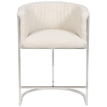 Vanguard Furniture Jake Ivory Harrison Channel Counter Stool