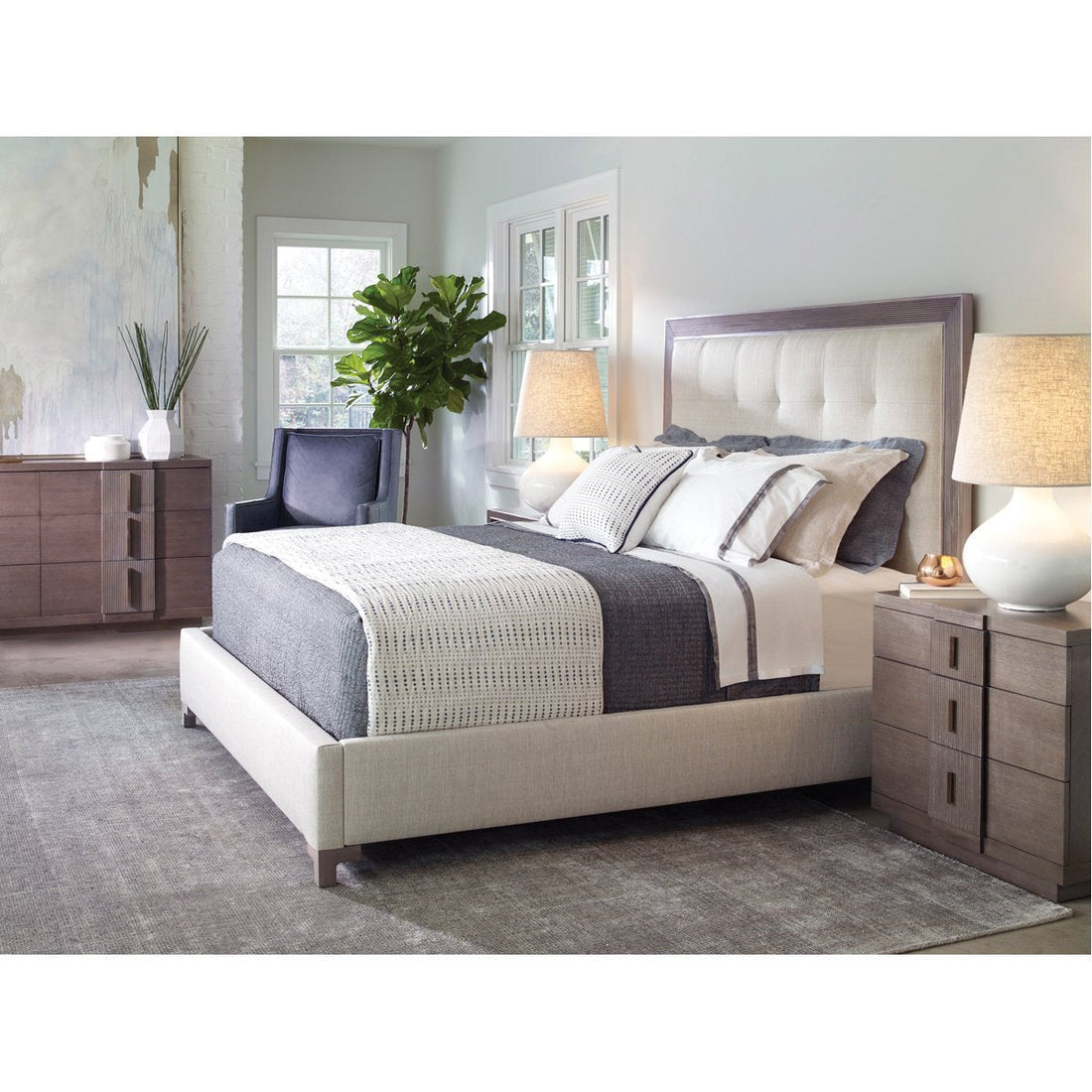 Vanguard Furniture Axis 3-Drawer Nightstand