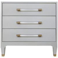 Worlds Away Amber Side Table