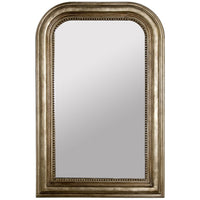 Worlds Away Handcarved Curved Top Rectangular Mirror WAVERLY G