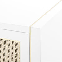 Villa & House Karen 4-Door Cabinet - White