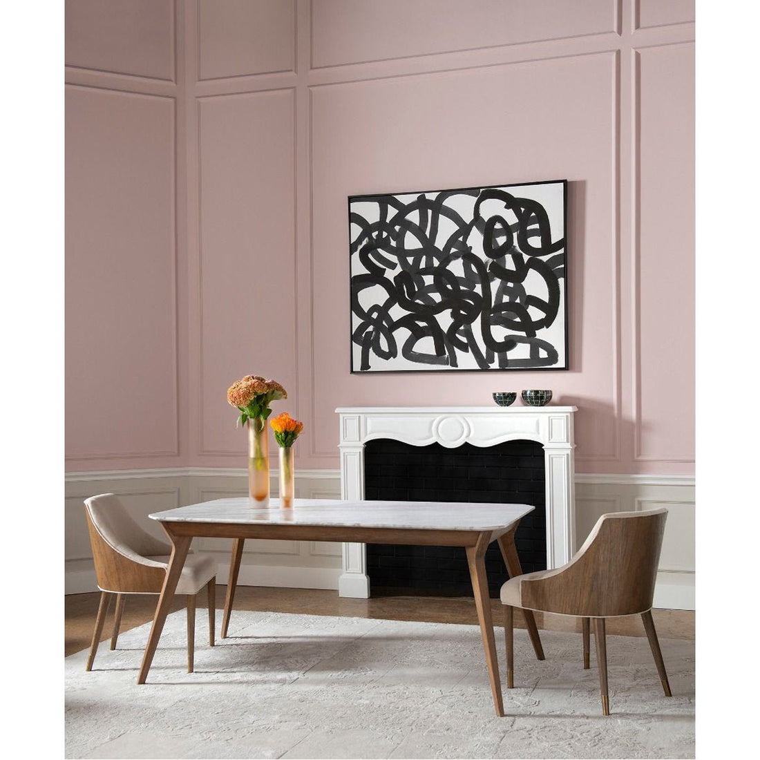 Villa & House Lungo Vase - Colored Mouth Blown Glass