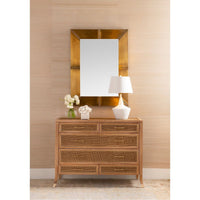 Villa & House Paulina Large 6-Drawer Chest - Natural