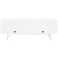 Villa & House Raymond 4-Door Cabinet - White