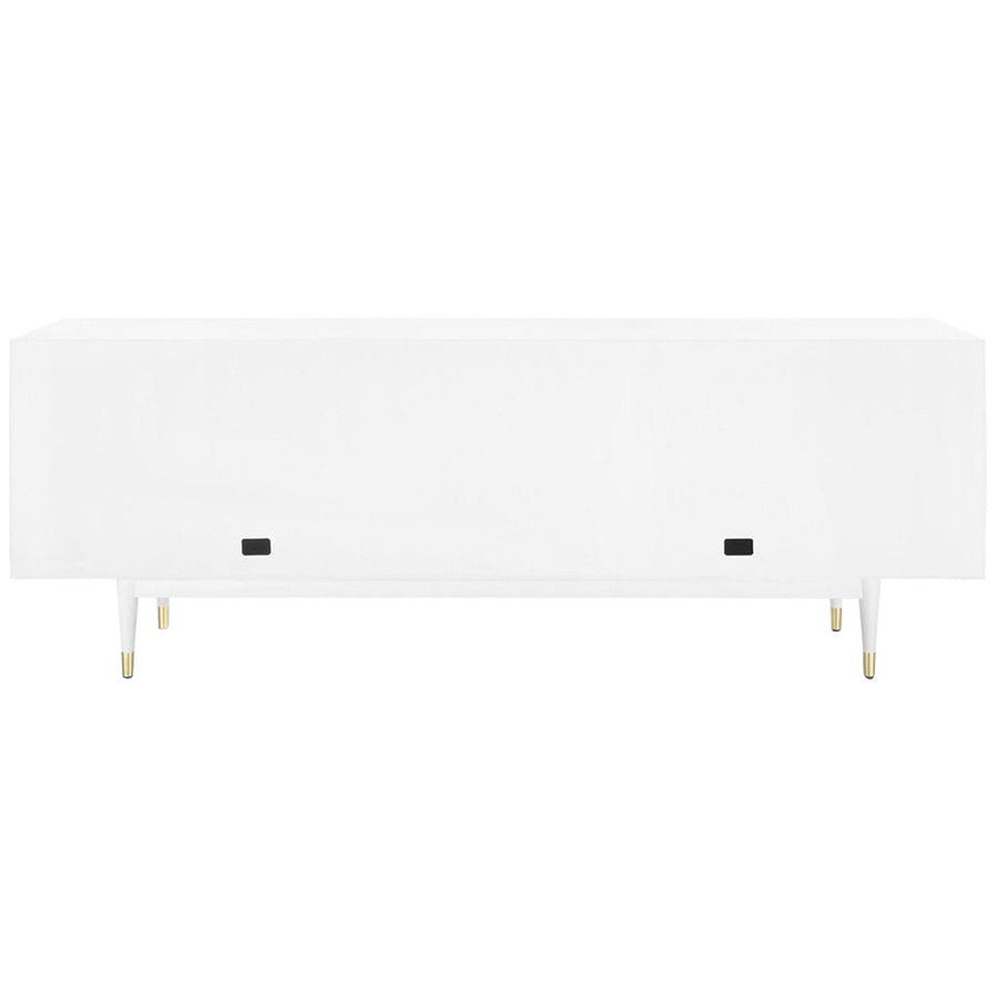 Villa & House Raymond 4-Door Cabinet - White