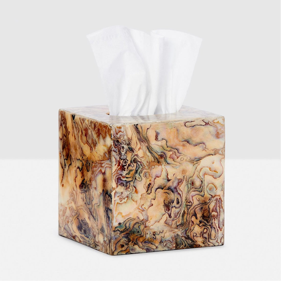 Pigeon and Poodle Adana Tissue Box, Square