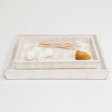 Pigeon and Poodle Andria Rectangular Tray - Tapered, 2-Piece Set