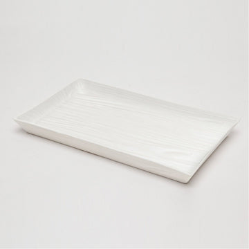 Pigeon and Poodle Burma Rectangular Tray, Tapered