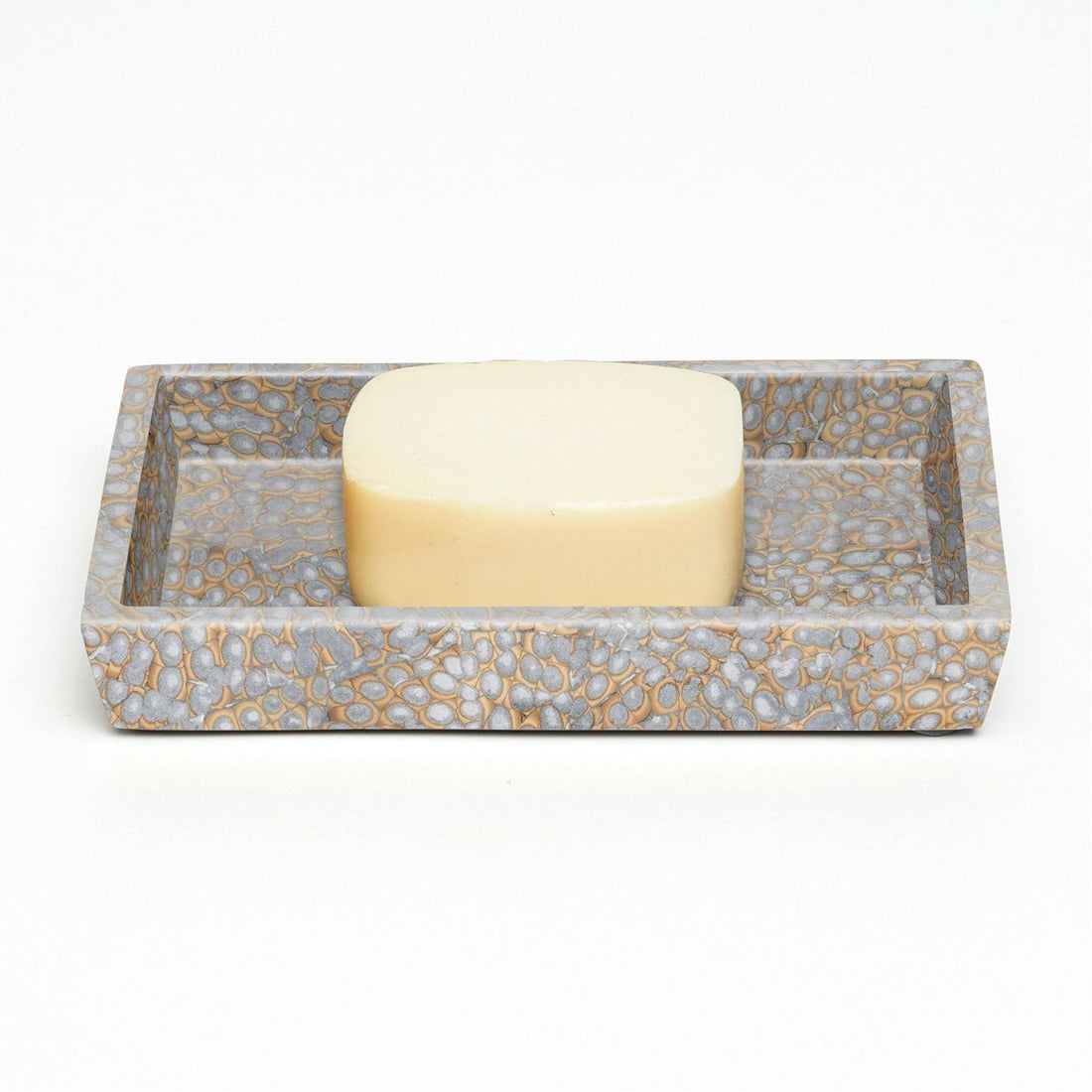 Pigeon and Poodle Callas Rectangular Soap Dish, Tapered