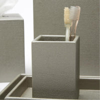 Pigeon and Poodle Dannes Square Brush Holder, Straight