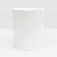 Pigeon and Poodle Hilo Round Wastebasket, Tapered