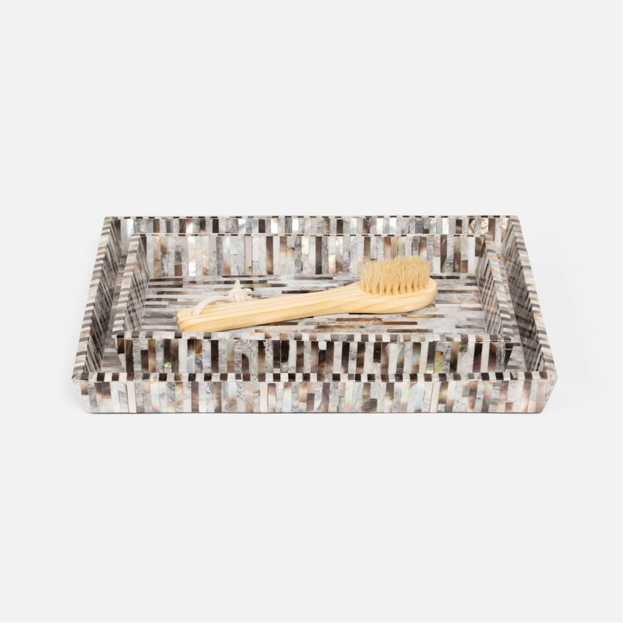 Pigeon and Poodle Luzia Rectangular Tray, Tapered