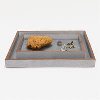 Pigeon and Poodle Manchester Rectangular Tray - Straight, 2-Piece Set