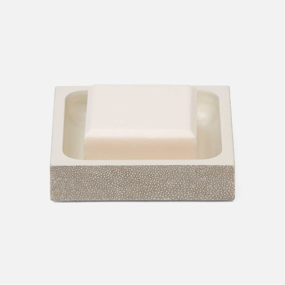 Pigeon and Poodle Manchester Soap Dish Square, Straight