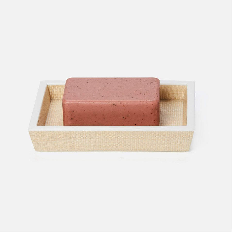 Pigeon and Poodle Maranello Rectangular Soap Dish, Tapered