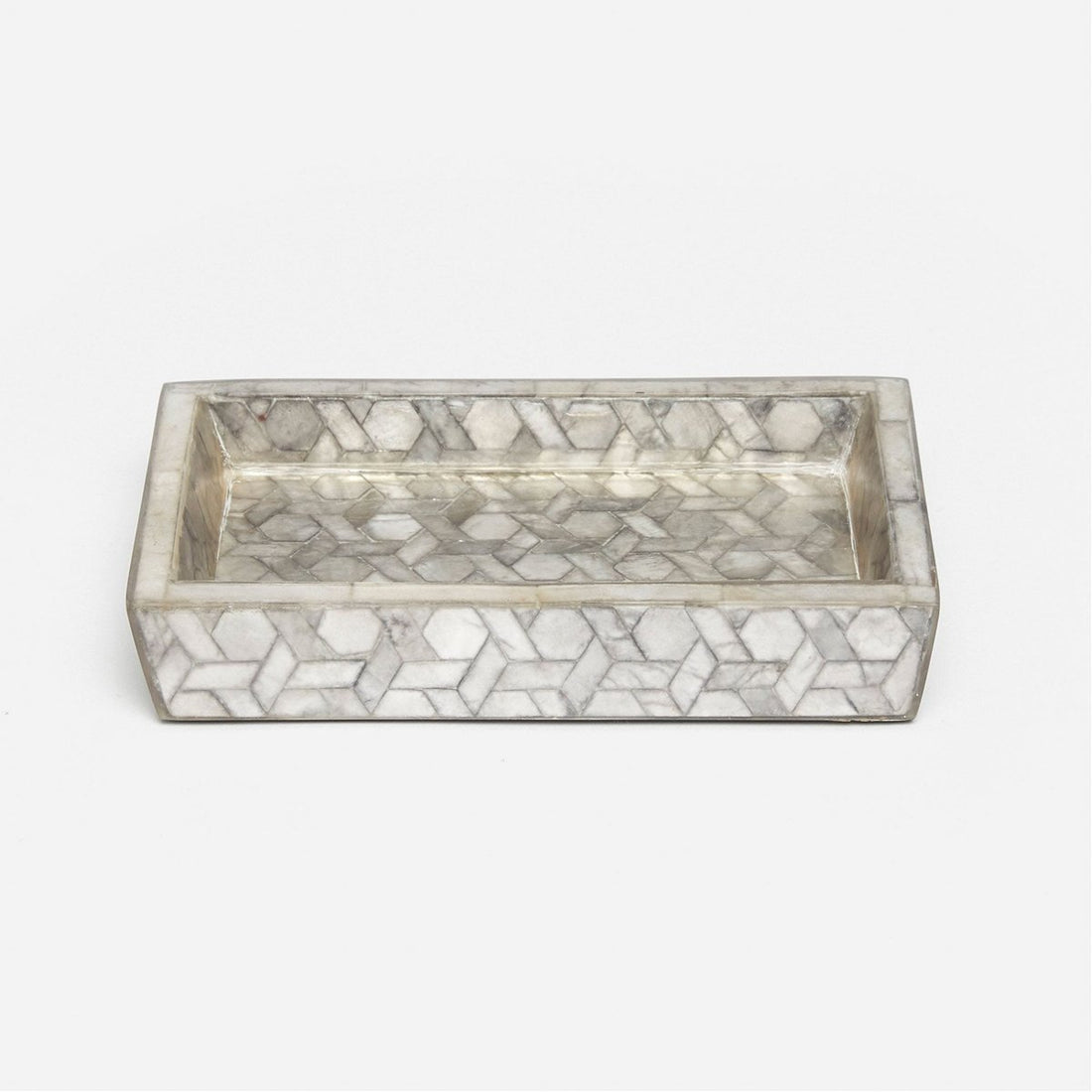 Pigeon and Poodle Melfi Rectangular Soap Dish, Tapered