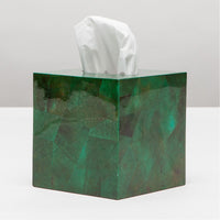 Pigeon and Poodle Palm Beach Tissue Box, Square