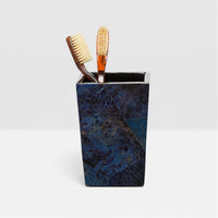 Pigeon and Poodle Santorini Square Brush Holder, Tapered