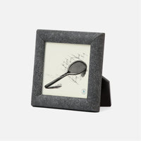 Pigeon and Poodle Oxford Realistic Faux Shagreen Frame, 5x5 Image