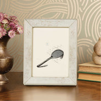 Pigeon and Poodle Seville Painted Glass Frame