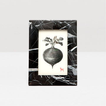 Pigeon and Poodle Thun Marble Nero Frame